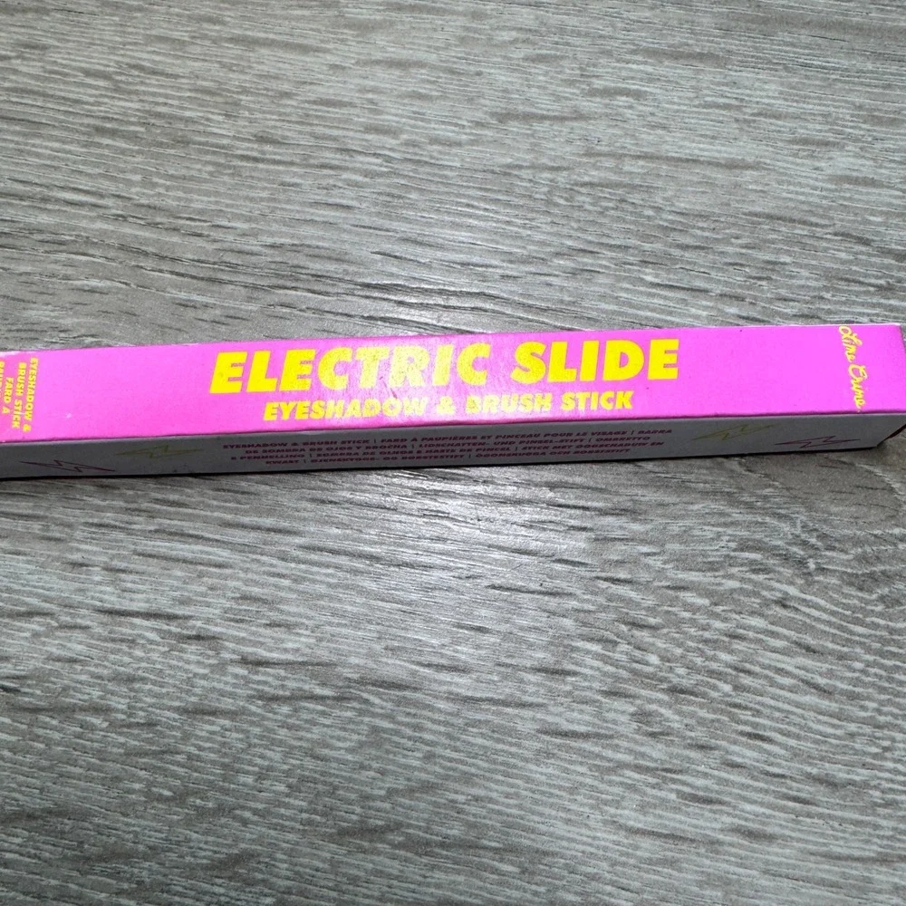 NIB Lime Crime Electric Slide Eyeshadow & Brush Stick As If 0.04oz Vegan